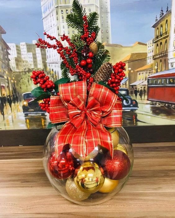 21 Déco de Noël à faire dans un bocal en verre 17 21 Déco de Noël à faire dans un bocal en verre 17