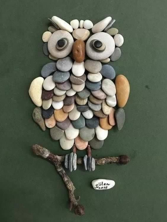 60 idées d'art à faire soi-même avec des pierres 7 60 idées d'art à faire soi-même avec des pierres 7