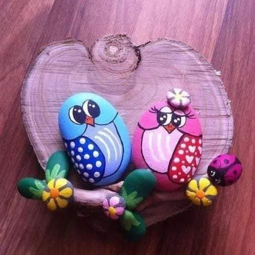 60 idées d'art à faire soi-même avec des pierres 29 60 idées d'art à faire soi-même avec des pierres 29
