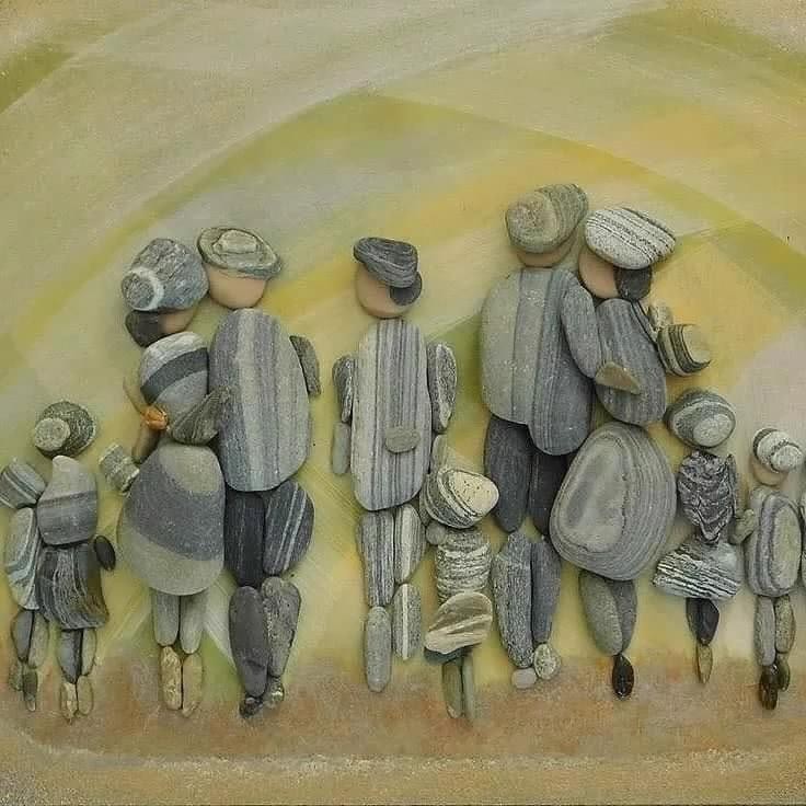 60 idées d'art à faire soi-même avec des pierres 53 60 idées d'art à faire soi-même avec des pierres 53