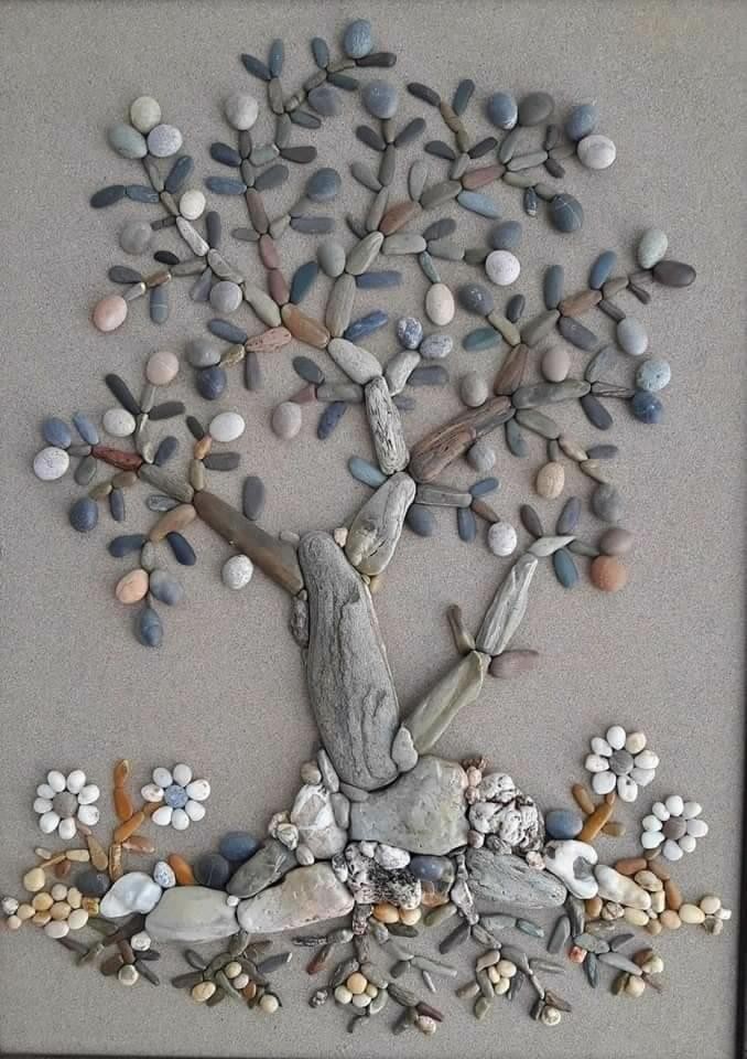 60 idées d'art à faire soi-même avec des pierres 54 60 idées d'art à faire soi-même avec des pierres 54