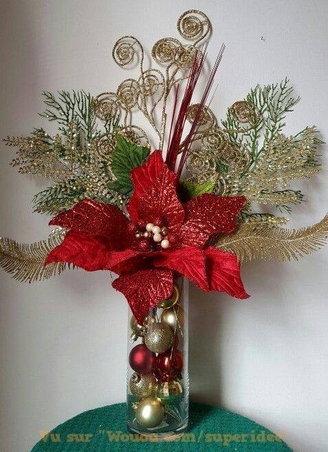 80 centres de Table de Noël pour s'inspirer 7 80 centres de Table de Noël pour s'inspirer 7