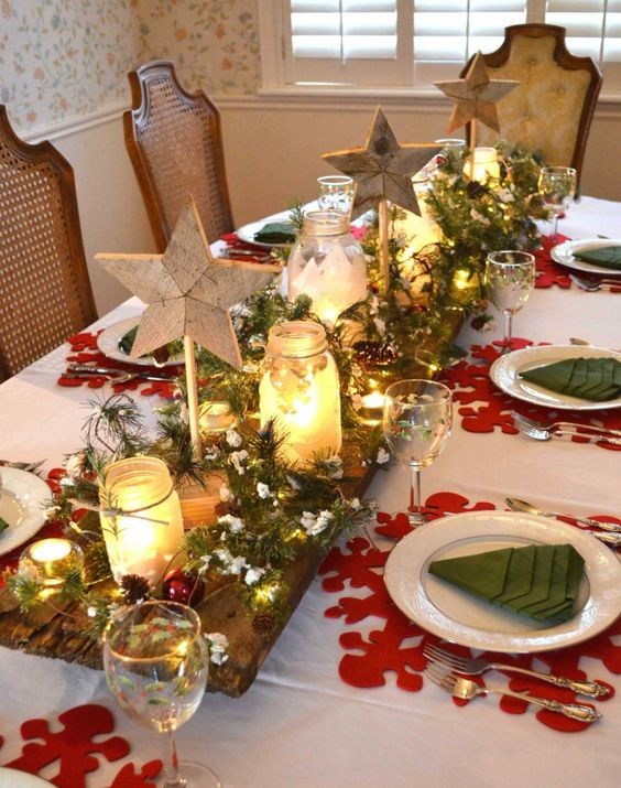 80 centres de Table de Noël pour s'inspirer 9 80 centres de Table de Noël pour s'inspirer 9