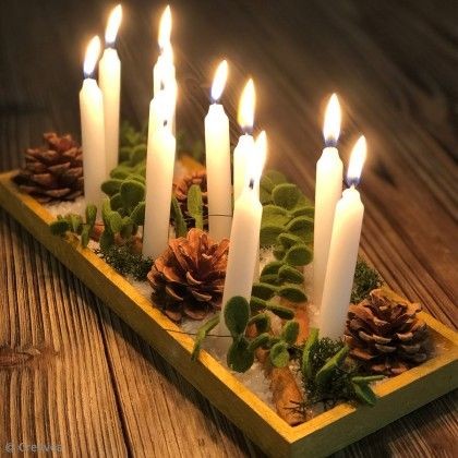 80 centres de Table de Noël pour s'inspirer 11 80 centres de Table de Noël pour s'inspirer 11
