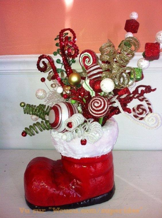 80 centres de Table de Noël pour s'inspirer 21 80 centres de Table de Noël pour s'inspirer 21