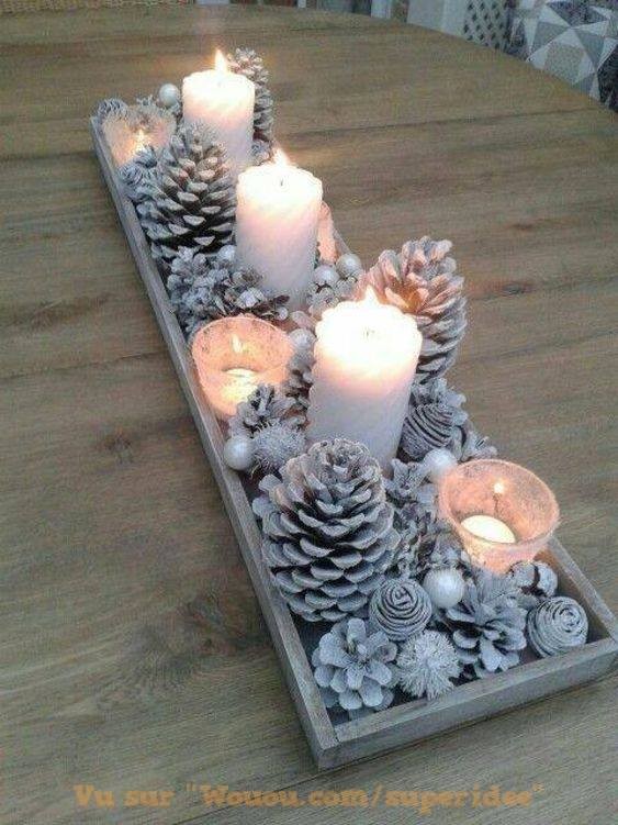80 centres de Table de Noël pour s'inspirer 27 80 centres de Table de Noël pour s'inspirer 27