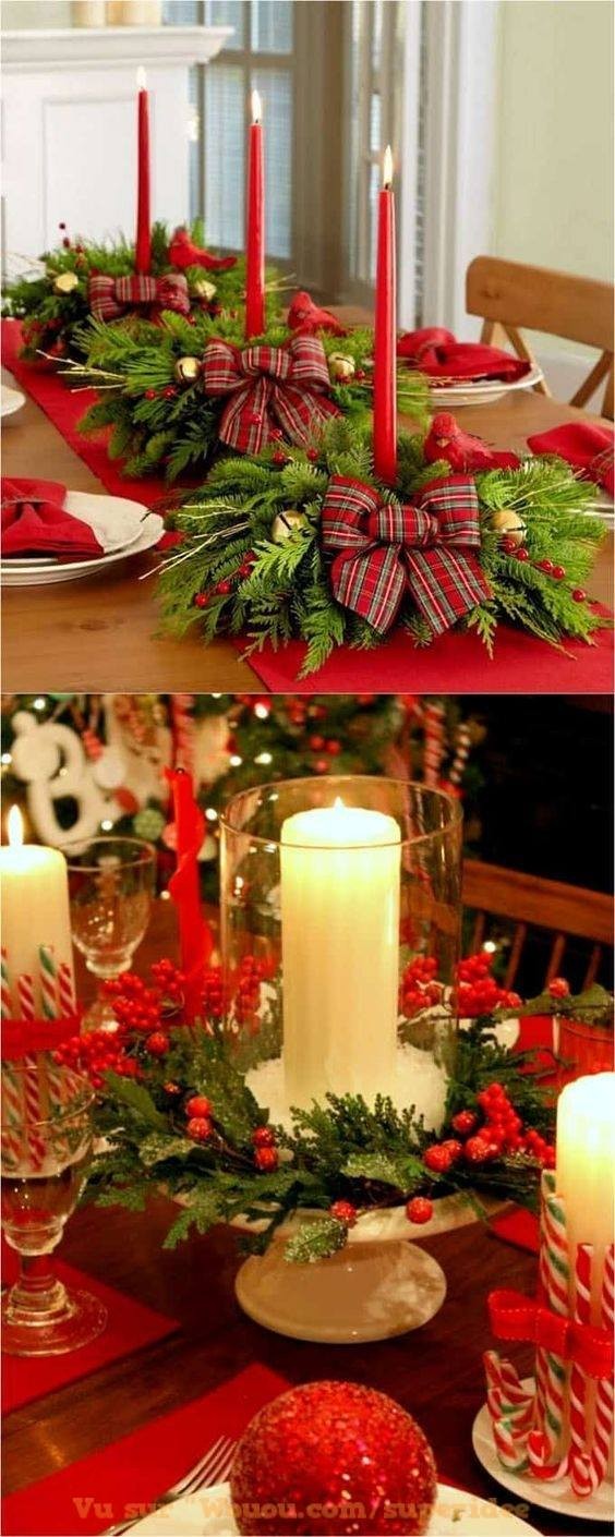 80 centres de Table de Noël pour s'inspirer 53 80 centres de Table de Noël pour s'inspirer 53
