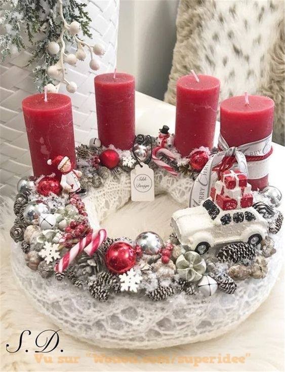 80 centres de Table de Noël pour s'inspirer 58 80 centres de Table de Noël pour s'inspirer 58