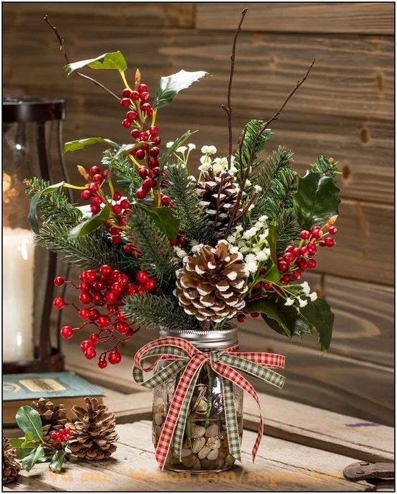 80 centres de Table de Noël pour s'inspirer 69 80 centres de Table de Noël pour s'inspirer 69
