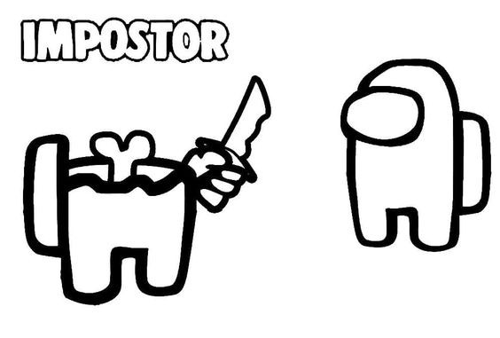52 Coloriages Among Us Gratuits à Imprimer 26 52 Coloriages Among Us Gratuits à Imprimer 26