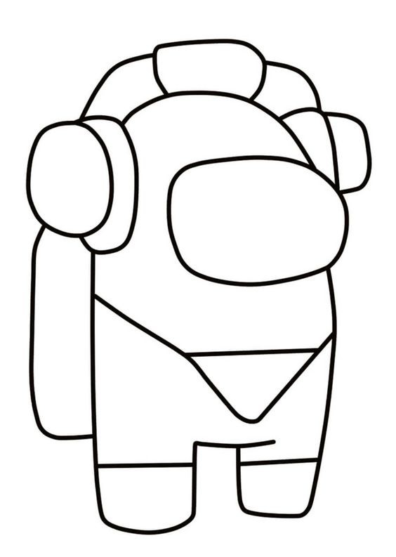 52 Coloriages Among Us Gratuits à Imprimer 29 52 Coloriages Among Us Gratuits à Imprimer 29