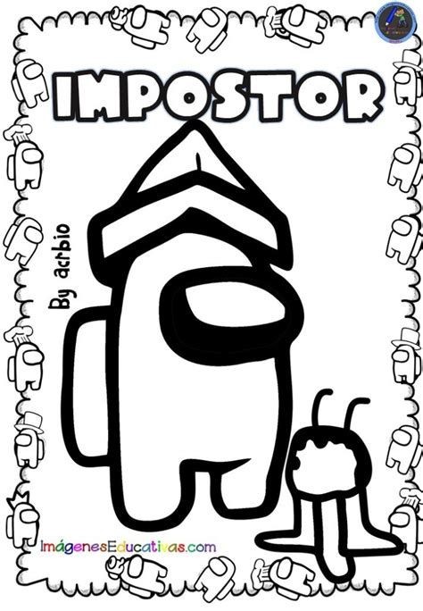 52 Coloriages Among Us Gratuits à Imprimer 31 52 Coloriages Among Us Gratuits à Imprimer 31