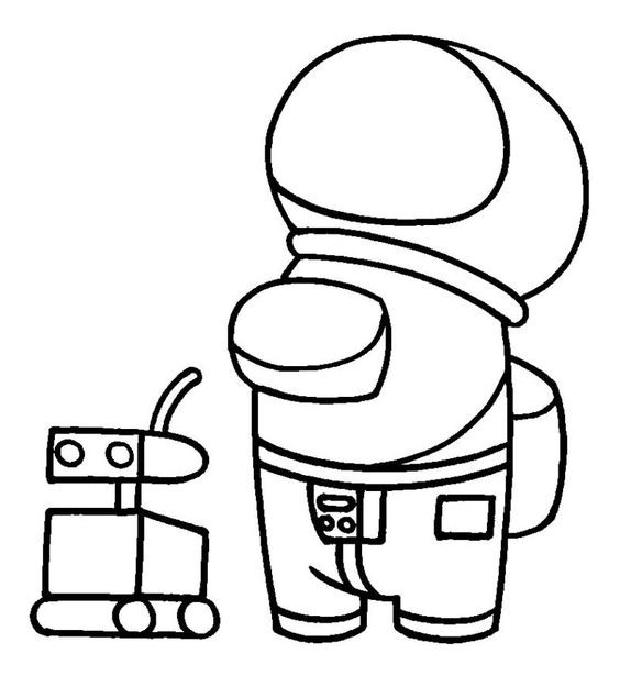 52 Coloriages Among Us Gratuits à Imprimer 45 52 Coloriages Among Us Gratuits à Imprimer 45