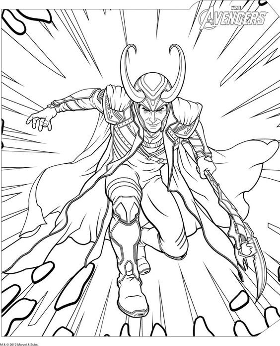 57 Coloriages Marvel Gratuits à Imprimer 5 57 Coloriages Marvel Gratuits à Imprimer 5