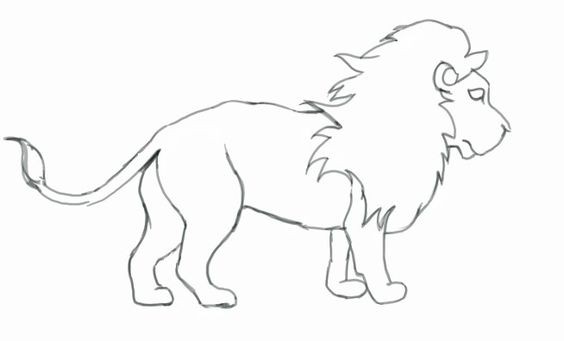 56 Coloriages Lion Gratuits à Imprimer 6 56 Coloriages Lion Gratuits à Imprimer 6