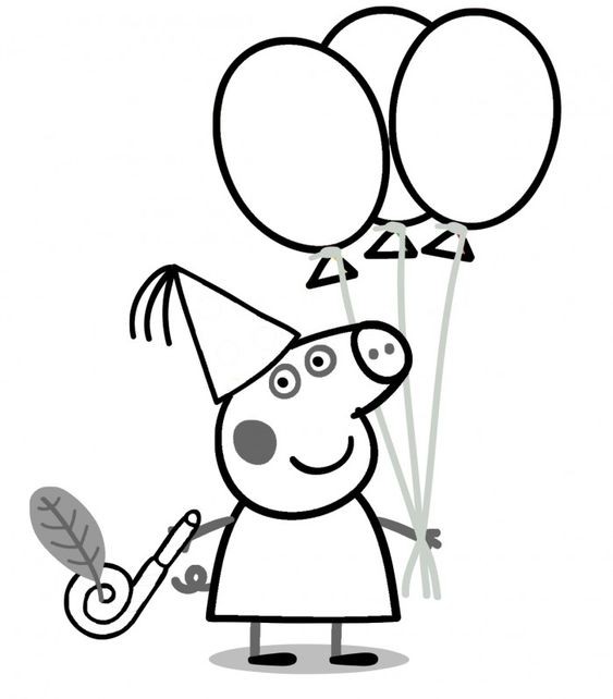 44 Coloriages Peppa Pig Gratuits à Imprimer 6 44 Coloriages Peppa Pig Gratuits à Imprimer 6