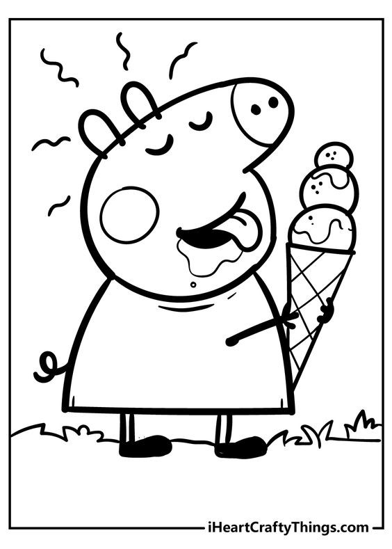 44 Coloriages Peppa Pig Gratuits à Imprimer 9 44 Coloriages Peppa Pig Gratuits à Imprimer 9