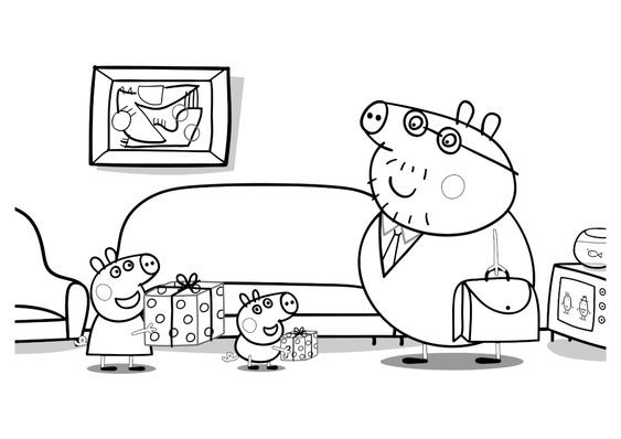 44 Coloriages Peppa Pig Gratuits à Imprimer 17 44 Coloriages Peppa Pig Gratuits à Imprimer 17