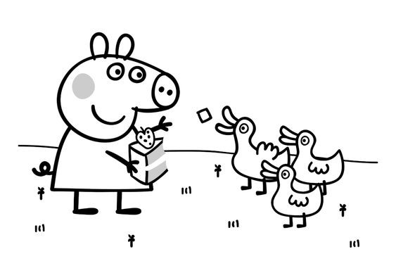 44 Coloriages Peppa Pig Gratuits à Imprimer 18 44 Coloriages Peppa Pig Gratuits à Imprimer 18