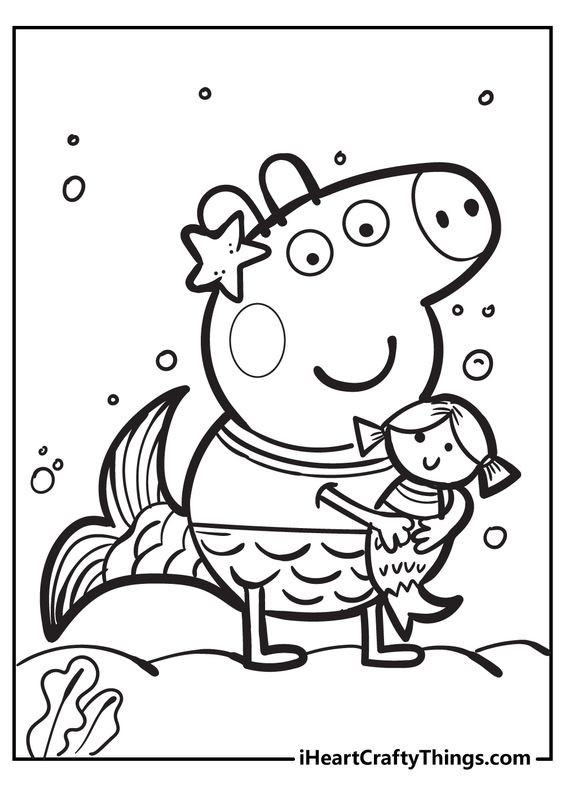 44 Coloriages Peppa Pig Gratuits à Imprimer 19 44 Coloriages Peppa Pig Gratuits à Imprimer 19