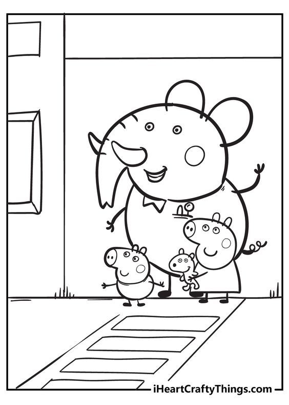 44 Coloriages Peppa Pig Gratuits à Imprimer 27 44 Coloriages Peppa Pig Gratuits à Imprimer 27
