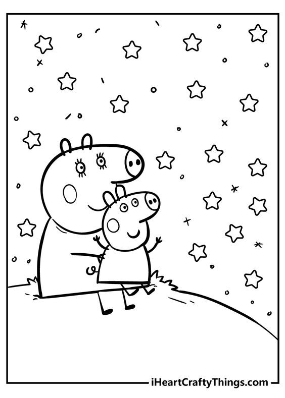 44 Coloriages Peppa Pig Gratuits à Imprimer 36 44 Coloriages Peppa Pig Gratuits à Imprimer 36