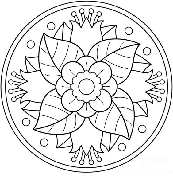 48 Coloriages Mandalas Gratuits à Imprimer 4 48 Coloriages Mandalas Gratuits à Imprimer 4