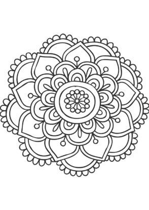 48 Coloriages Mandalas Gratuits à Imprimer 5 48 Coloriages Mandalas Gratuits à Imprimer 5