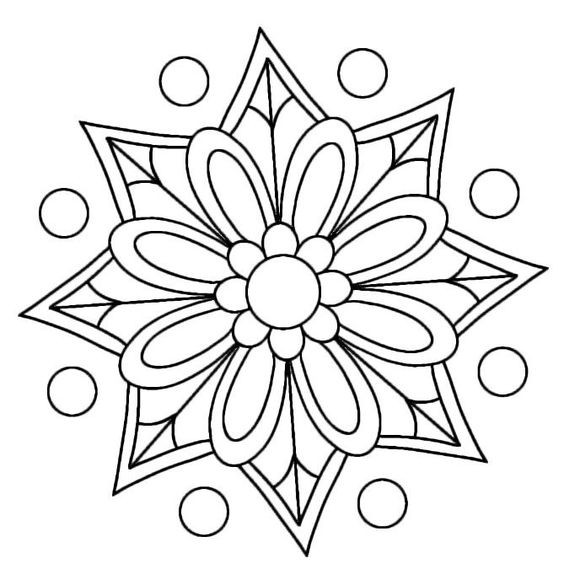 48 Coloriages Mandalas Gratuits à Imprimer 9 48 Coloriages Mandalas Gratuits à Imprimer 9