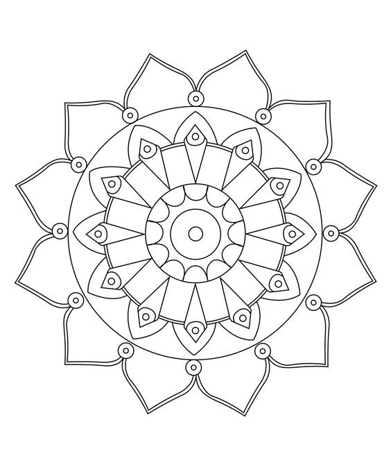 48 Coloriages Mandalas Gratuits à Imprimer 22 48 Coloriages Mandalas Gratuits à Imprimer 22