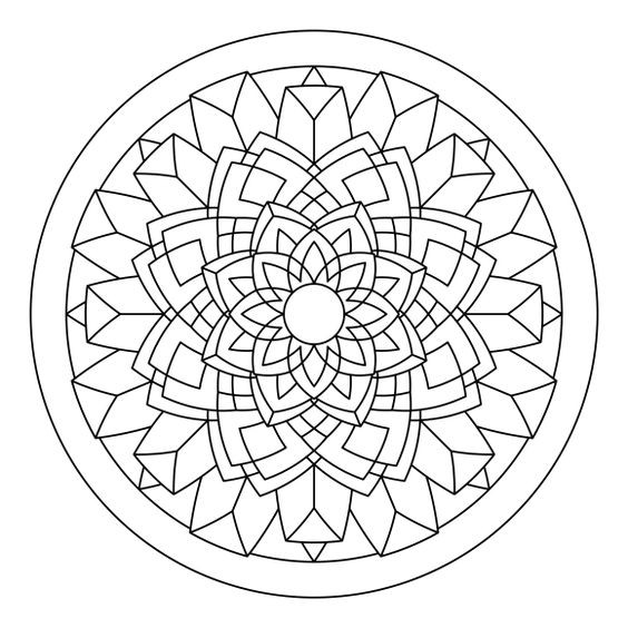 48 Coloriages Mandalas Gratuits à Imprimer 27 48 Coloriages Mandalas Gratuits à Imprimer 27