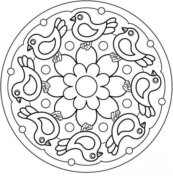 48 Coloriages Mandalas Gratuits à Imprimer 34 48 Coloriages Mandalas Gratuits à Imprimer 34