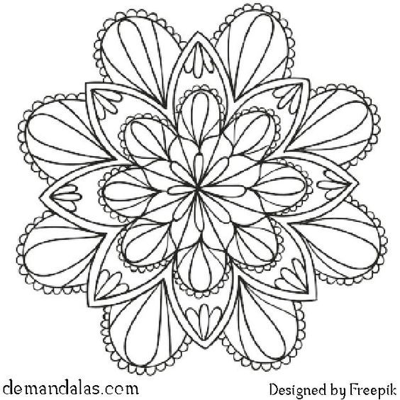 48 Coloriages Mandalas Gratuits à Imprimer 46 48 Coloriages Mandalas Gratuits à Imprimer 46