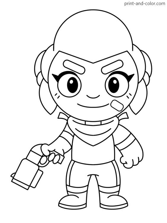 56 Coloriages Brawl Stars Gratuits à Imprimer 26 56 Coloriages Brawl Stars Gratuits à Imprimer 26