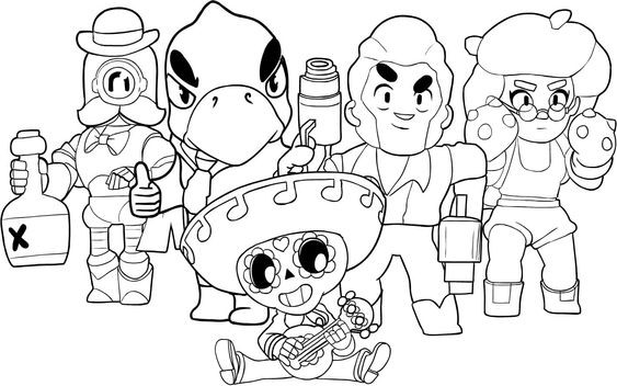 56 Coloriages Brawl Stars Gratuits à Imprimer 44 56 Coloriages Brawl Stars Gratuits à Imprimer 44