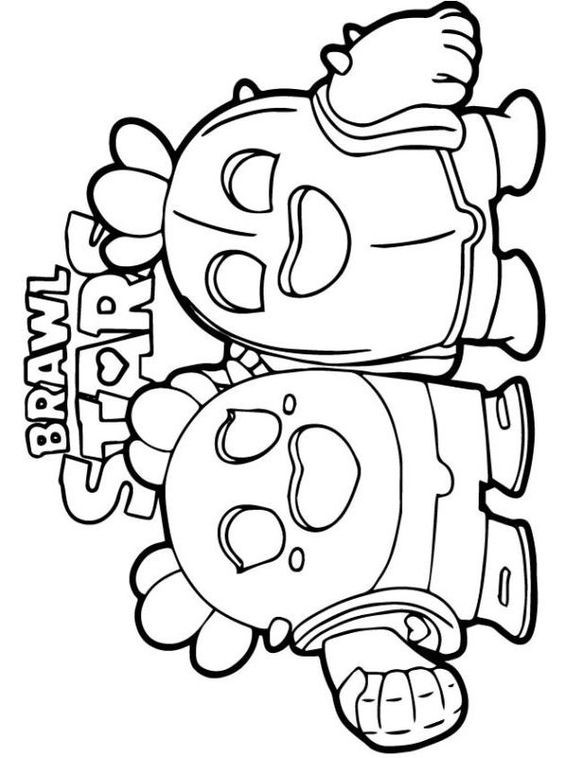 56 Coloriages Brawl Stars Gratuits à Imprimer 55 56 Coloriages Brawl Stars Gratuits à Imprimer 55