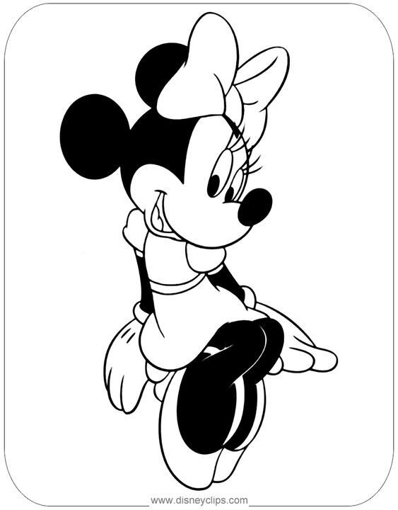 53 Coloriages Minnie Gratuits à Imprimer 24 53 Coloriages Minnie Gratuits à Imprimer 24