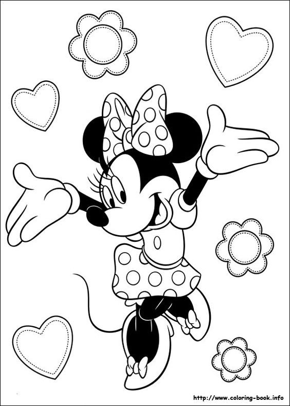 53 Coloriages Minnie Gratuits à Imprimer 51 53 Coloriages Minnie Gratuits à Imprimer 51