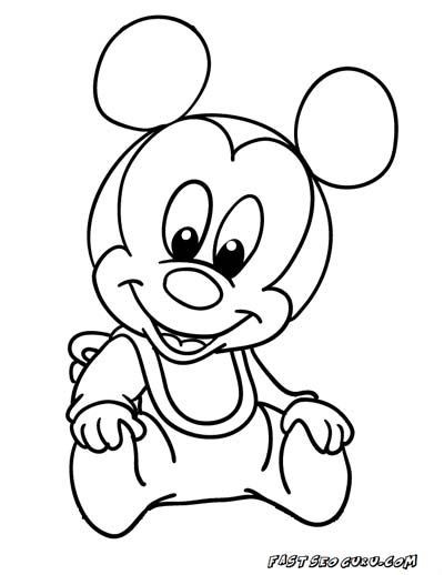 43 Coloriages Mickey Gratuits à Imprimer 2