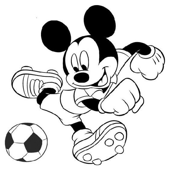 43 Coloriages Mickey Gratuits à Imprimer 6