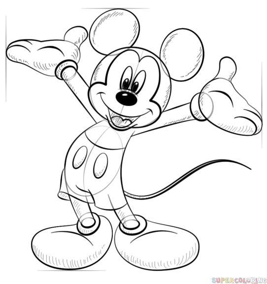 43 Coloriages Mickey Gratuits à Imprimer 7