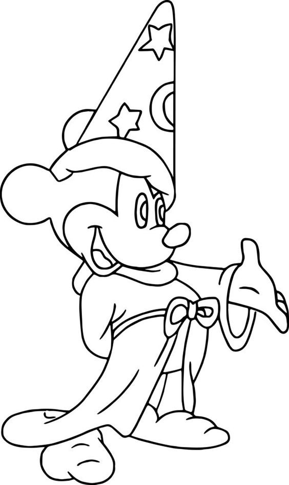 43 Coloriages Mickey Gratuits à Imprimer 8