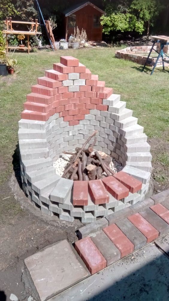 16 Feux de jardin en briques faciles à faire en moins de 30 minutes 13 16 Feux de jardin en briques faciles à faire en moins de 30 minutes 13