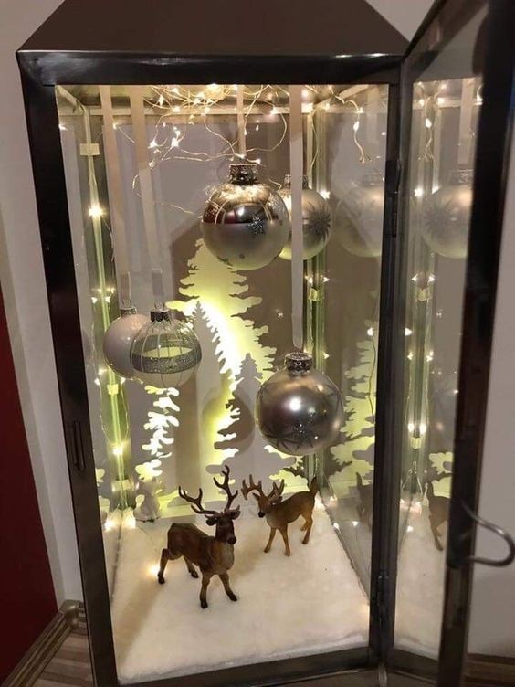 14 Décorations de Noël à faire avec une lanterne 14 14 Décorations de Noël à faire avec une lanterne 14