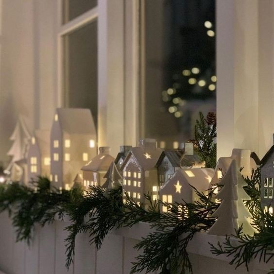 12 Idées de déco de Noël pour embellir la fenêtre 6 12 Idées de déco de Noël pour embellir la fenêtre 6