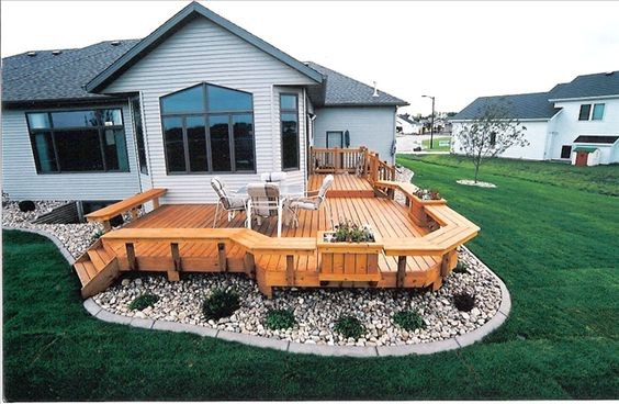 30 idées de terrasses en bois pour l'arrière de la maison 22 30 idées de terrasses en bois pour l'arrière de la maison 22