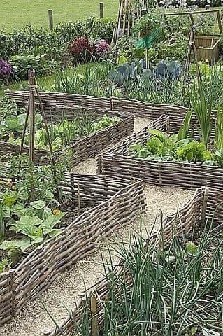 15 idées de clôtures en fibres naturelles 6