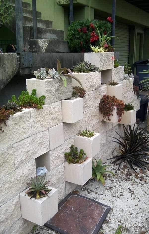 24 idées pour réutiliser les blocs en béton 1 24 idées pour réutiliser les blocs en béton 1