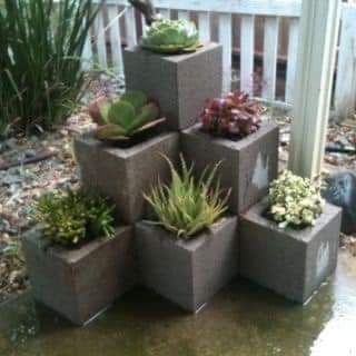 24 idées pour réutiliser les blocs en béton 10
