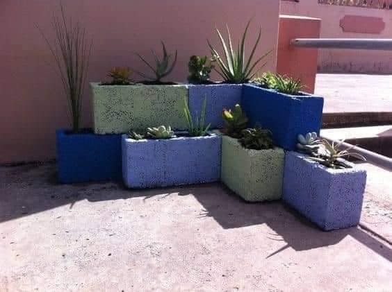 24 idées pour réutiliser les blocs en béton 17